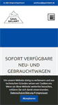 Mobile Screenshot of gaul-klamt.de
